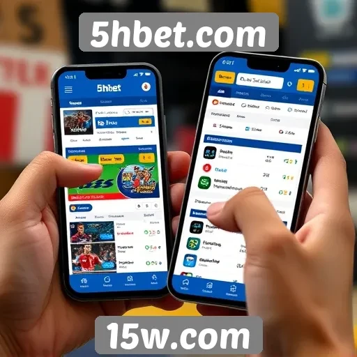Usabilidade do site 5hbet.com em dispositivos móveis