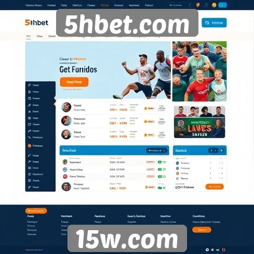 Interface do usuário da 5hbet.com é intuitiva e acessível